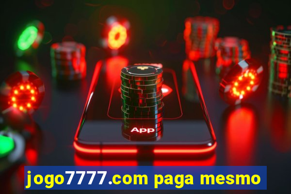 jogo7777.com paga mesmo